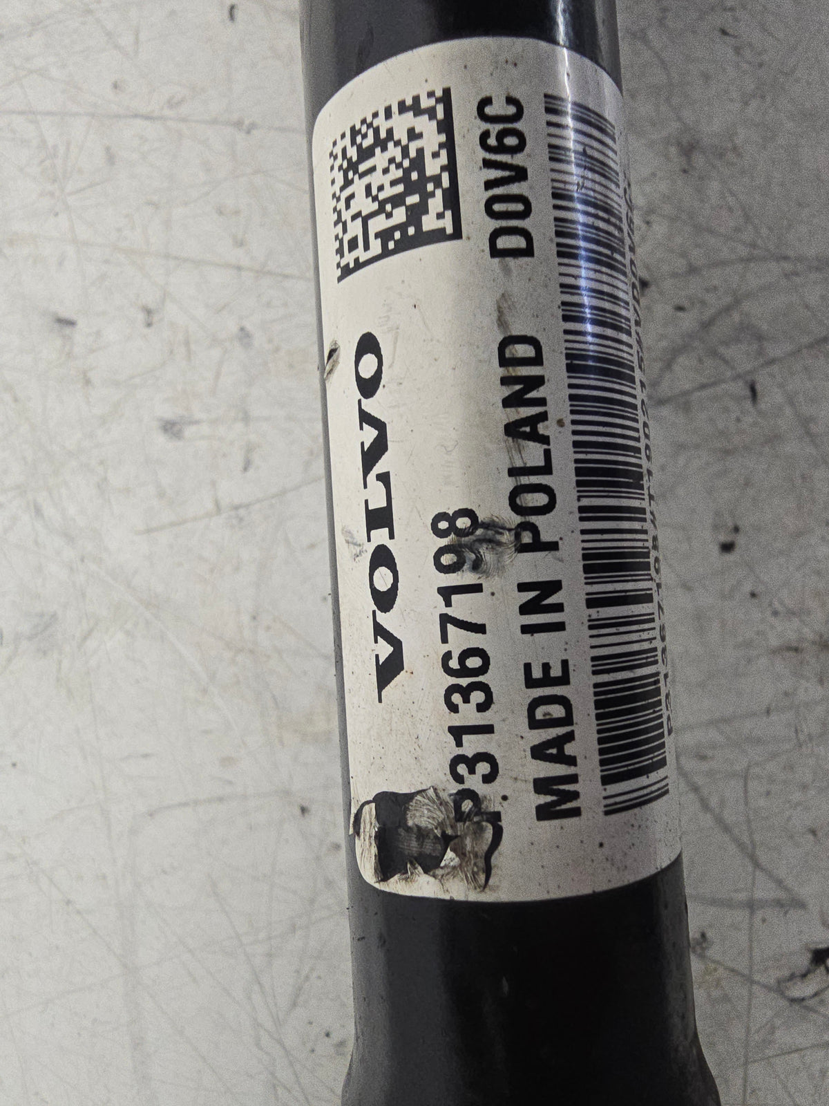 2012 Volvo V60 DRIVe Front Left Driveshaft 31367198 1.6D D4162T Genuine