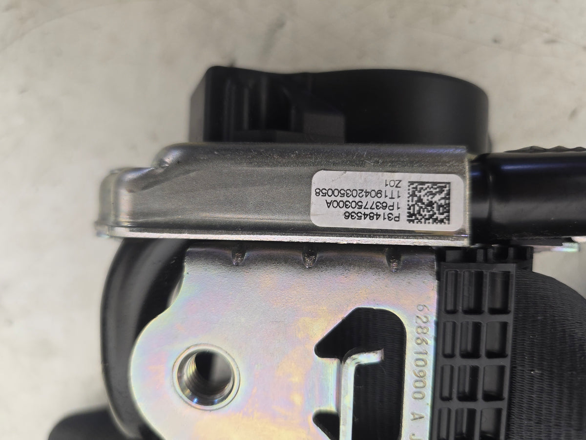 31484535 Volvo V40 Hatchback Front Right Driver Seat Belt 2012-2019 Genuine Bursting Blue