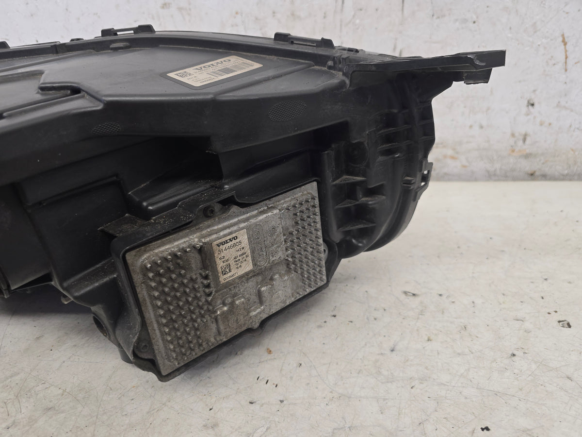 2015-2018 Volvo XC90 II Left LED Headlight 31446882 — Genuine OEM Passenger Side, VRAC Grade A