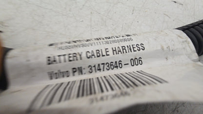2014-2016 Volvo V70 III D3 Fused Positive Battery Cable 31473646 — Genuine OEM