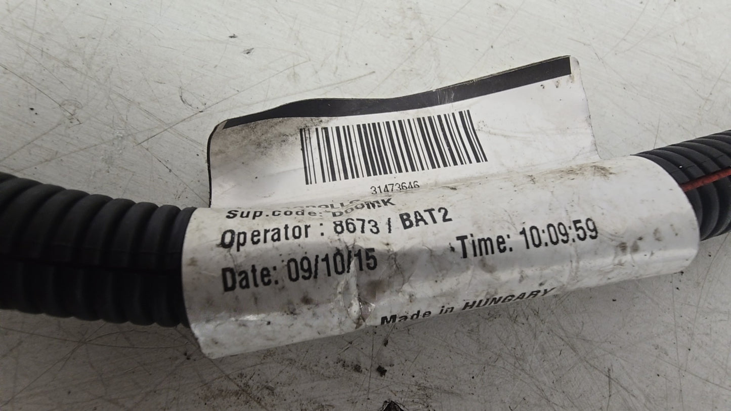 2014-2016 Volvo V70 III D3 Fused Positive Battery Cable 31473646 — Genuine OEM