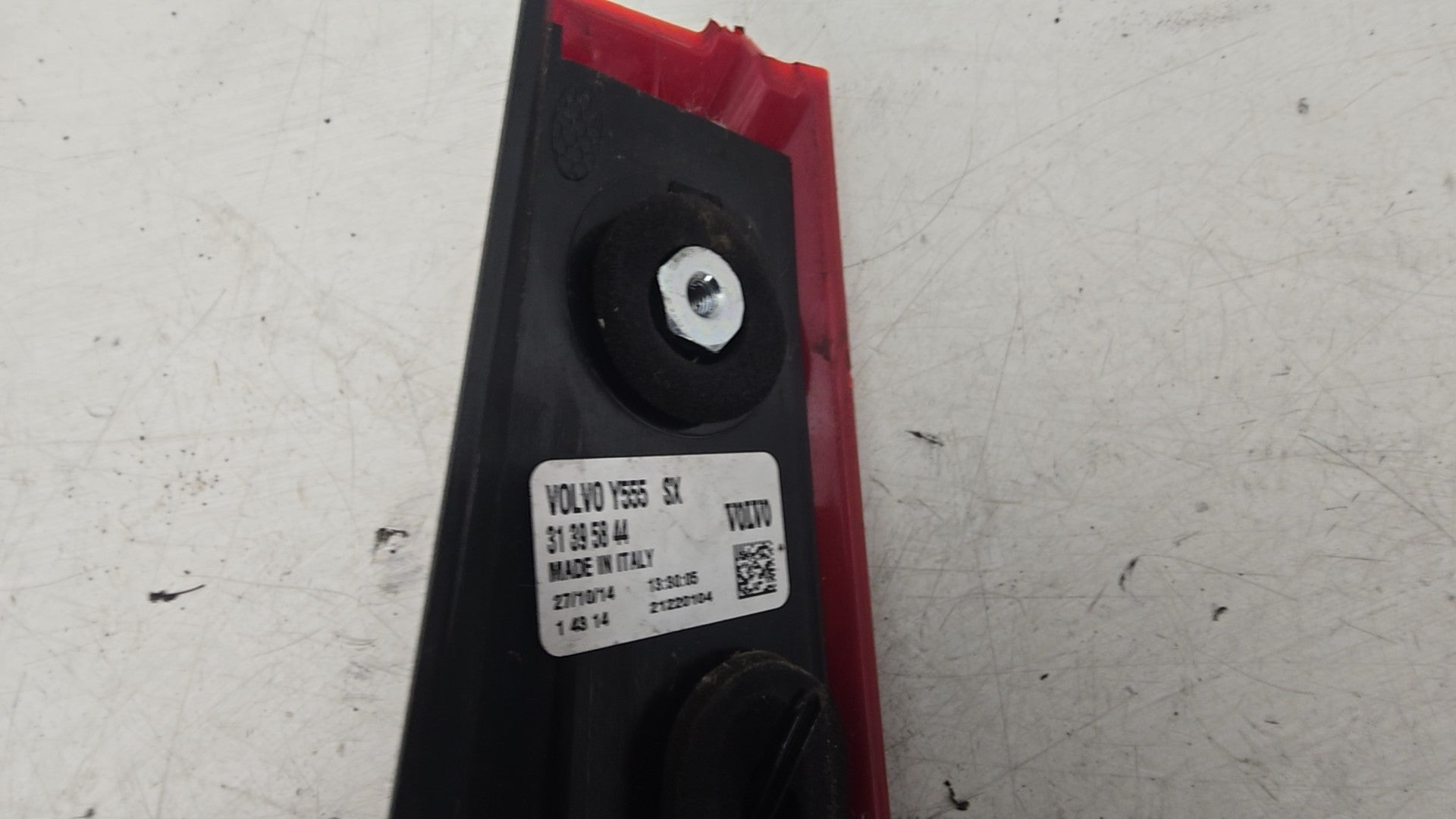 31395844 Volvo V40 2012-2019 Rear Left Passenger Light Assembly Genuine OEM