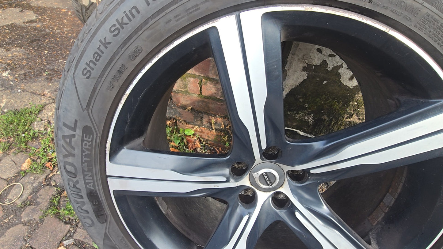 31406714 Volvo XC90 20" Diamond Cut Alloy Wheel 9J 5x108 ET38.50 Genuine 2015-2030