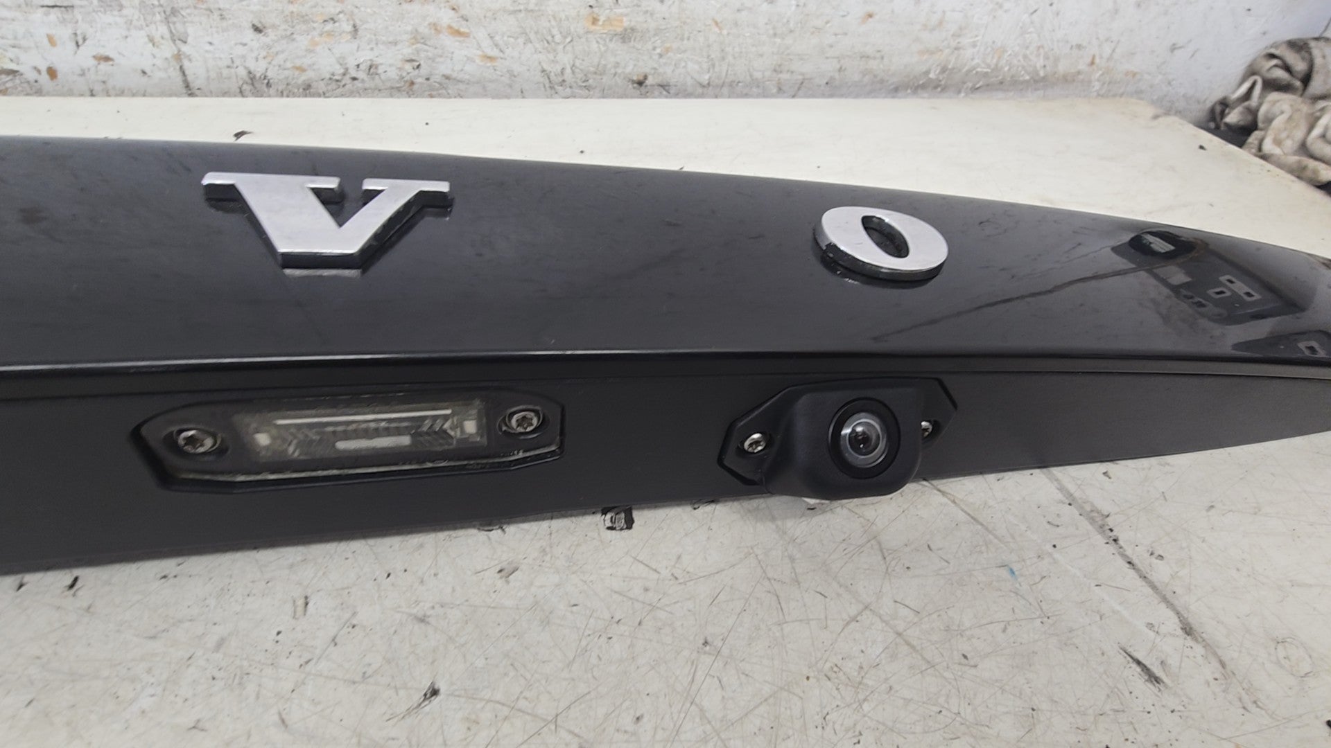 31276092 Volvo V60 Tailgate Handle Outer Black 2010-2018 Genuine