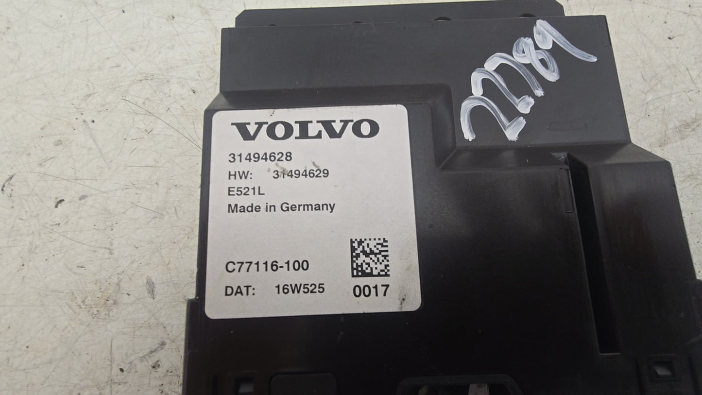 2016-2022 Volvo XC90 Tailgate Control Module 31494628 31494629 31676624 — Genuine, VRAC A