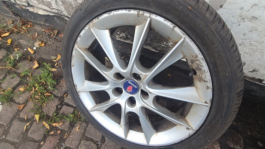 12763042 Saab 9-3 Aero 18 Inch 10-Spoke Alloy Wheel 5x110 65mm 2005-2015