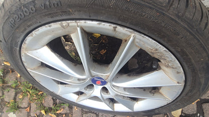 12763042 Saab 9-3 Aero 18 Inch 10-Spoke Alloy Wheel 5x110 65mm 2005-2015