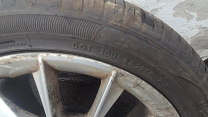 12763042 Saab 9-3 Aero 18 Inch 10-Spoke Alloy Wheel 225/45/18 5x110 2005-2015
