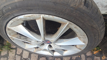12763042 Saab 9-3 Aero 18 Inch 10-Spoke Alloy Wheel 225/45/18 5x110 2005-2015