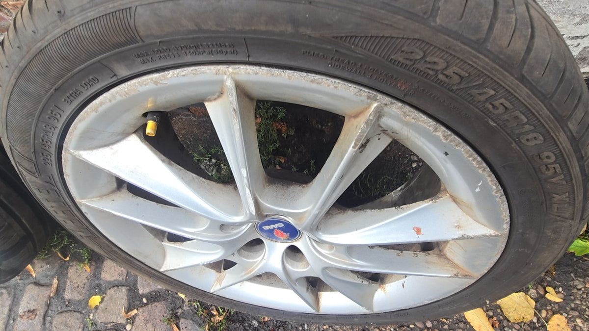 2003-2011 Saab 9-3 Aero 18" Alloy Wheel 12763042 8J 5x108 65mm 10-Spoke