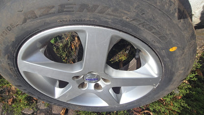31280052 Genuine Volvo V70 III 18" Alloy Wheel 8J 5x108 ET55 225/50/17 Tyre 2008-2016