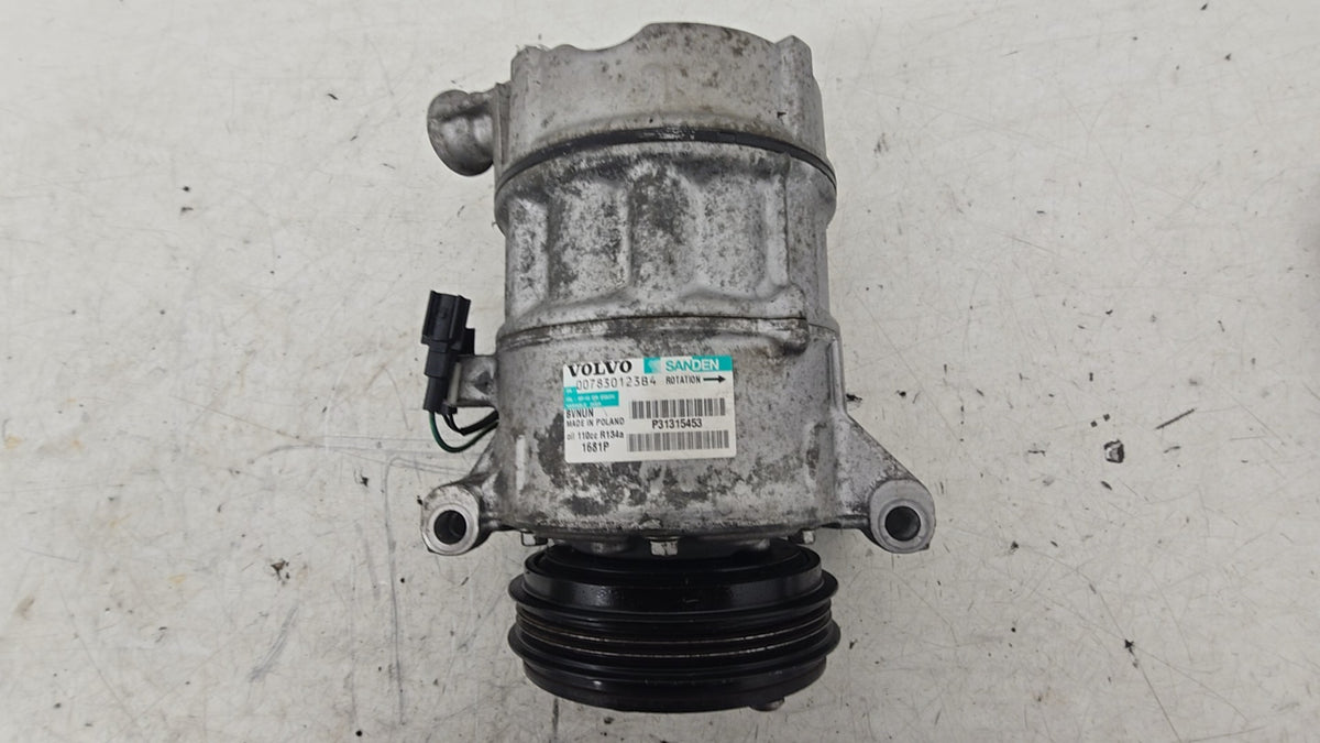 31315453 Volvo V60 I D3 A/C Air Con Compressor 2010–2015 1984cc Diesel Manual Estate