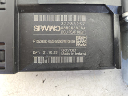 32283267 Volvo XC40 V90 Left Rear Window Regulator Motor 2017-2025 — Genuine, Grade A