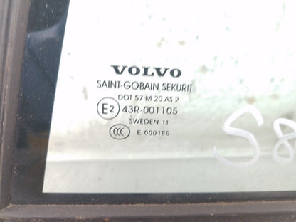 2006-2016 Volvo S80 Saloon Passenger Rear Quarter Window Glass 30779888
