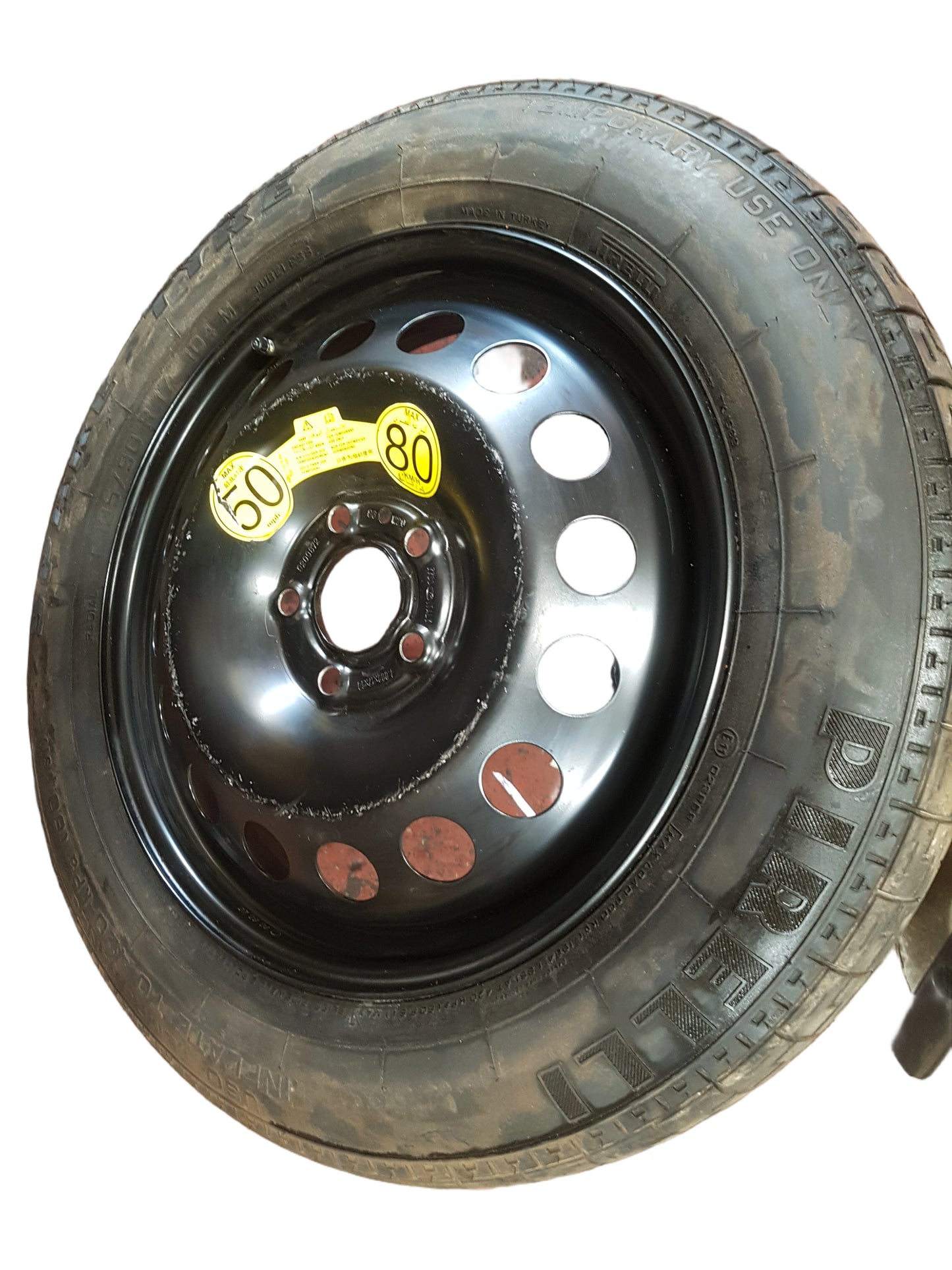 Volvo XC70 S60 V70 S80 17" Steel Space Saver Spare Wheel 9209872 2000–2009