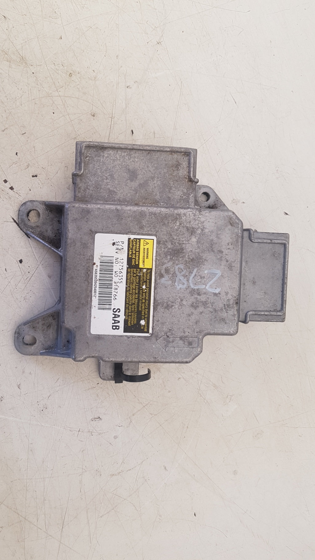 2003-2012 Saab 9-3 YS3F Convertible Airbag Module 12756355
