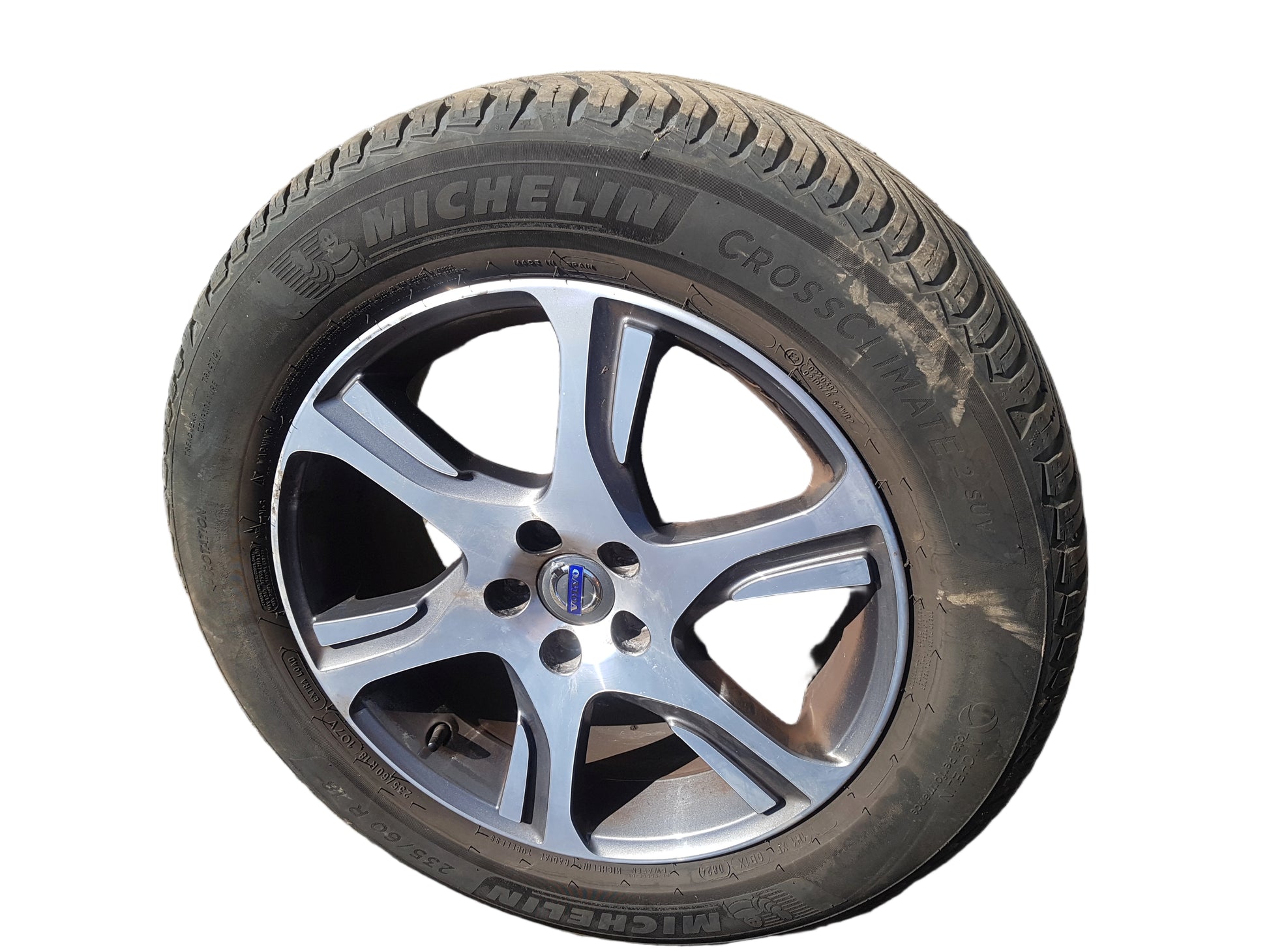 2008-2017 Volvo XC60 I 156 Alloy Wheel Silver 31280139