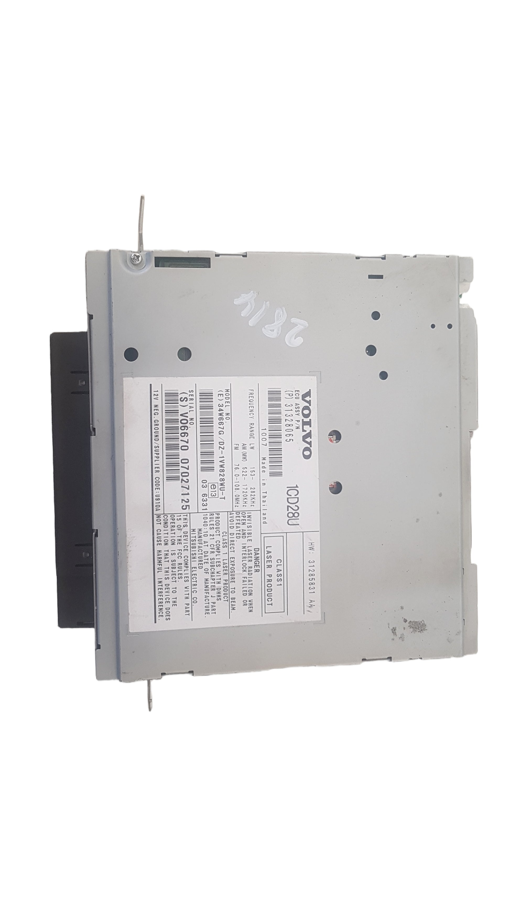 2006-2014 Volvo XC90 D5 CD Player 31328065