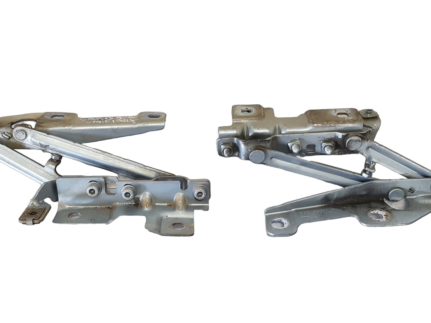 2010-2012 Saab 9-5 NG Bonnet Hinges Pair LH 12841600 RH 12841601