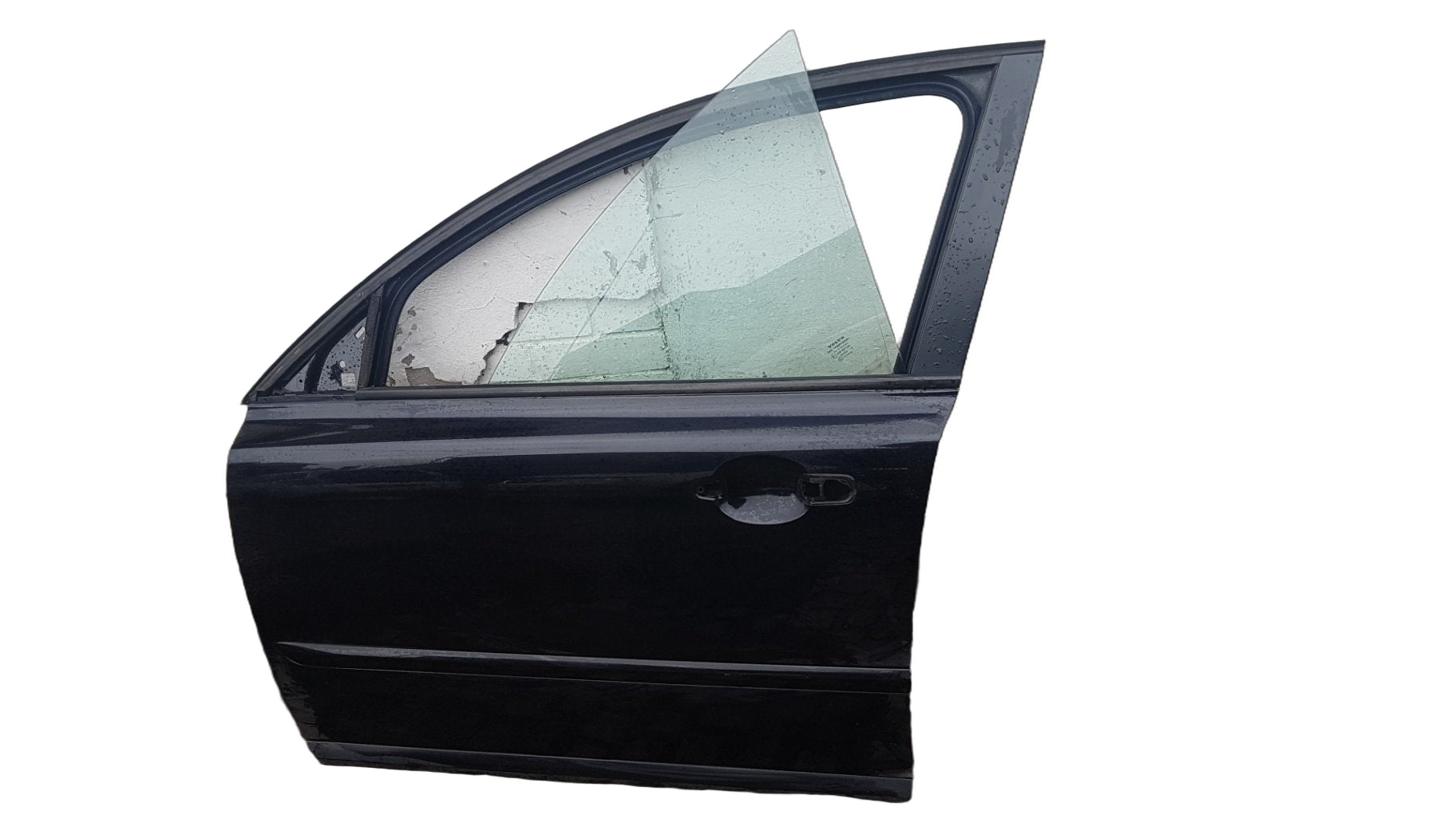 2008-2012 Volvo V50 545 Estate Left Front Door Black 2.0D Diesel Bare Shell