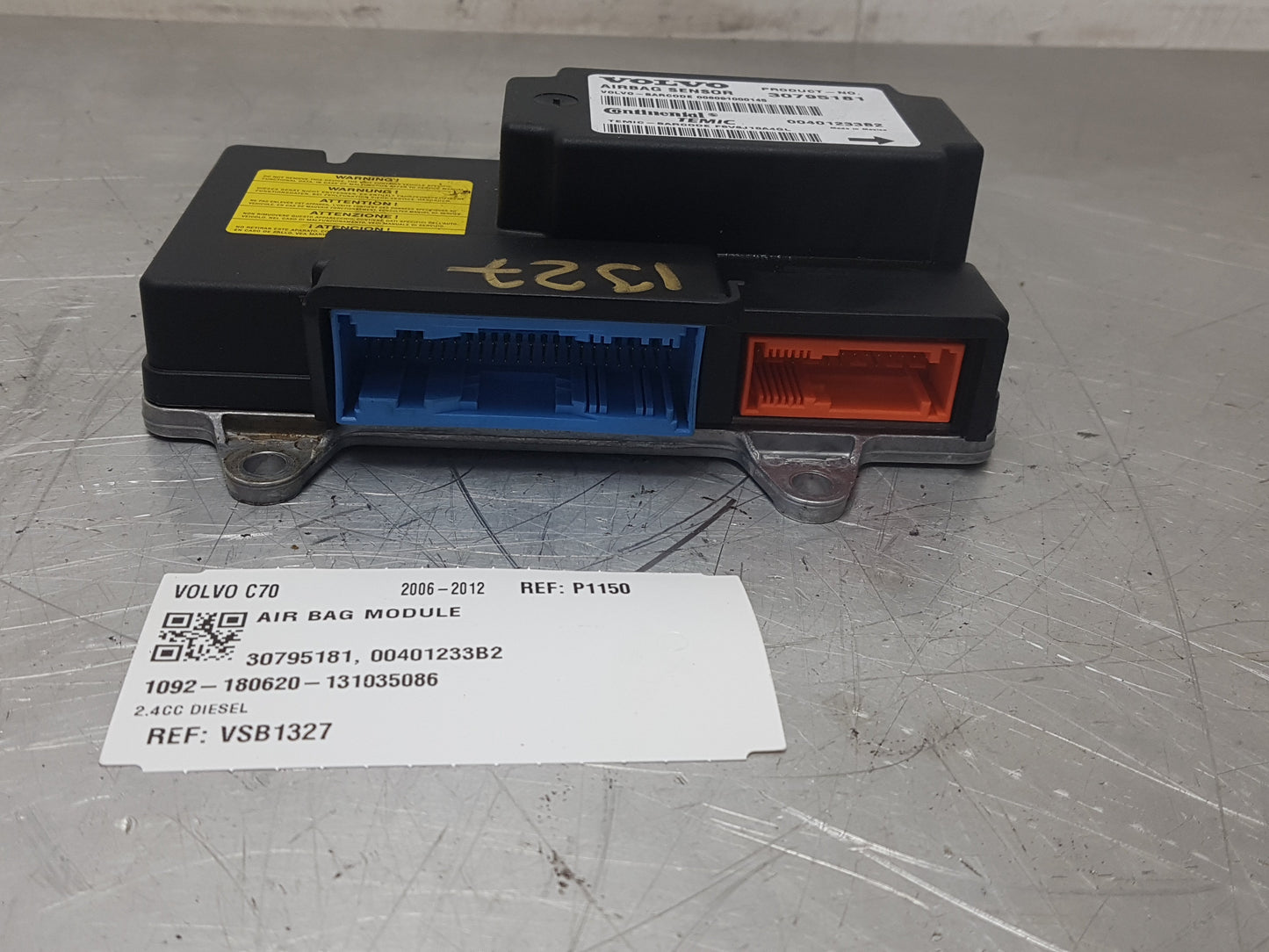 2006-2012 Volvo C70 Airbag Module 30795181