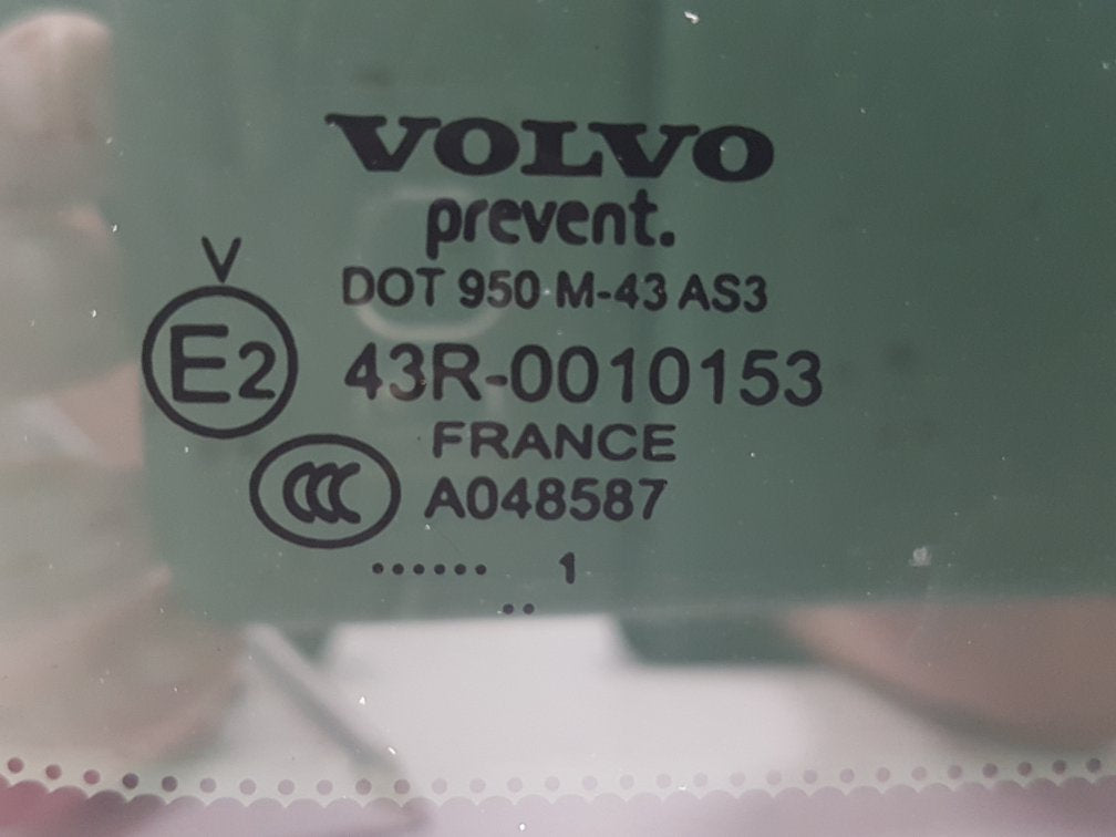 2008-2014 Volvo XC60 Left Rear Quarter Glass AS3 Dark Tint 140624-135154065