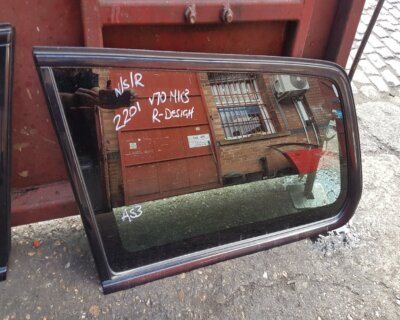 2007-2012 Volvo V70 MK3 Left Rear Quarter Door Glass R-Design AS3 Dark Tint
