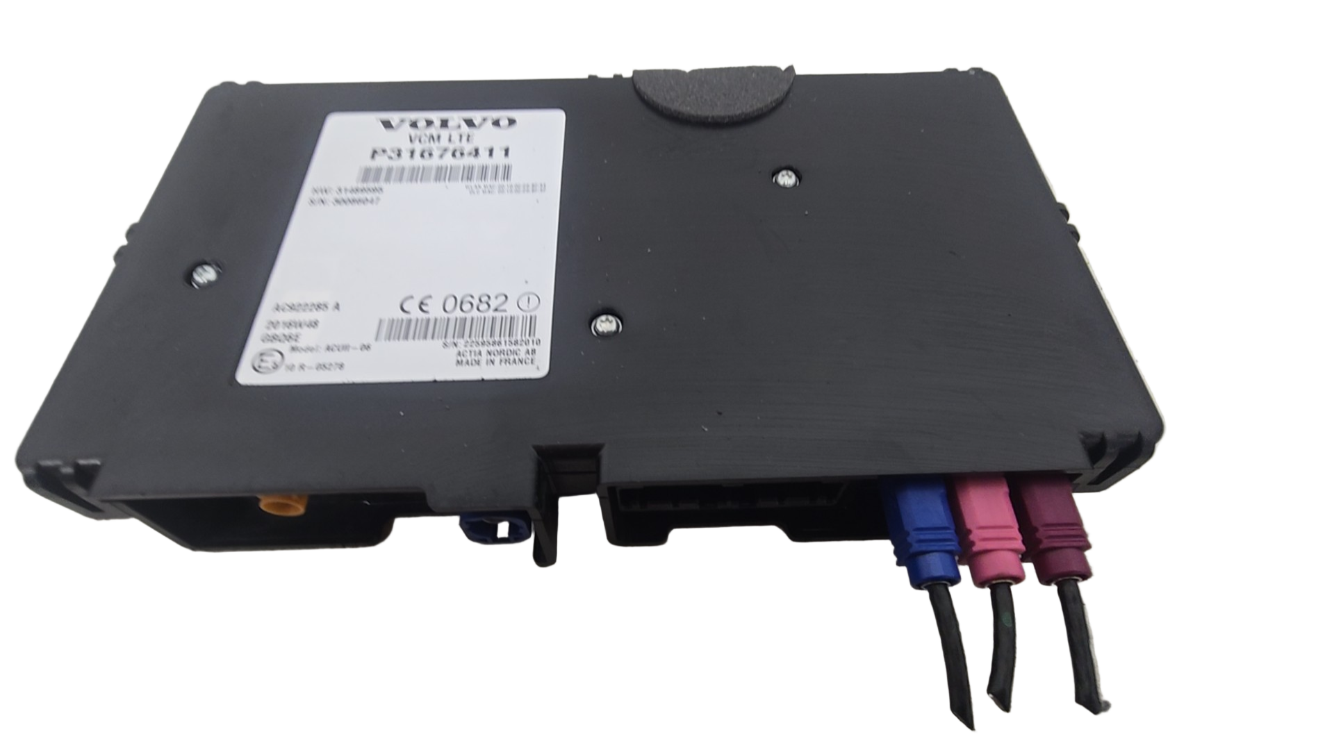 2015-2030 Volvo XC90 Bluetooth ECU Control Unit Module 31676411 — Genuine, 1969cc Diesel Automatic