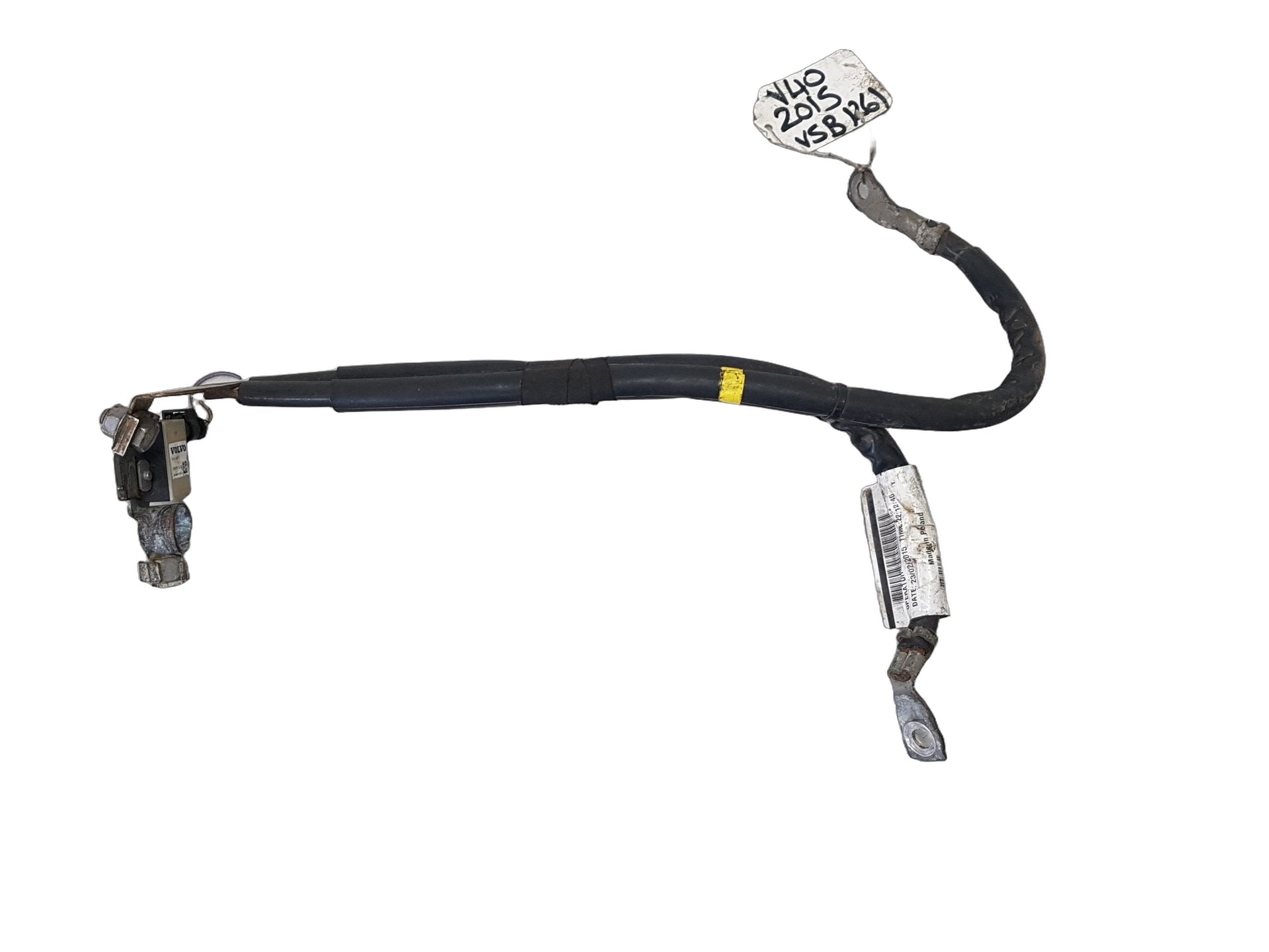 2013-2019 Volvo V40 Battery Earth Lead Ground 31327030