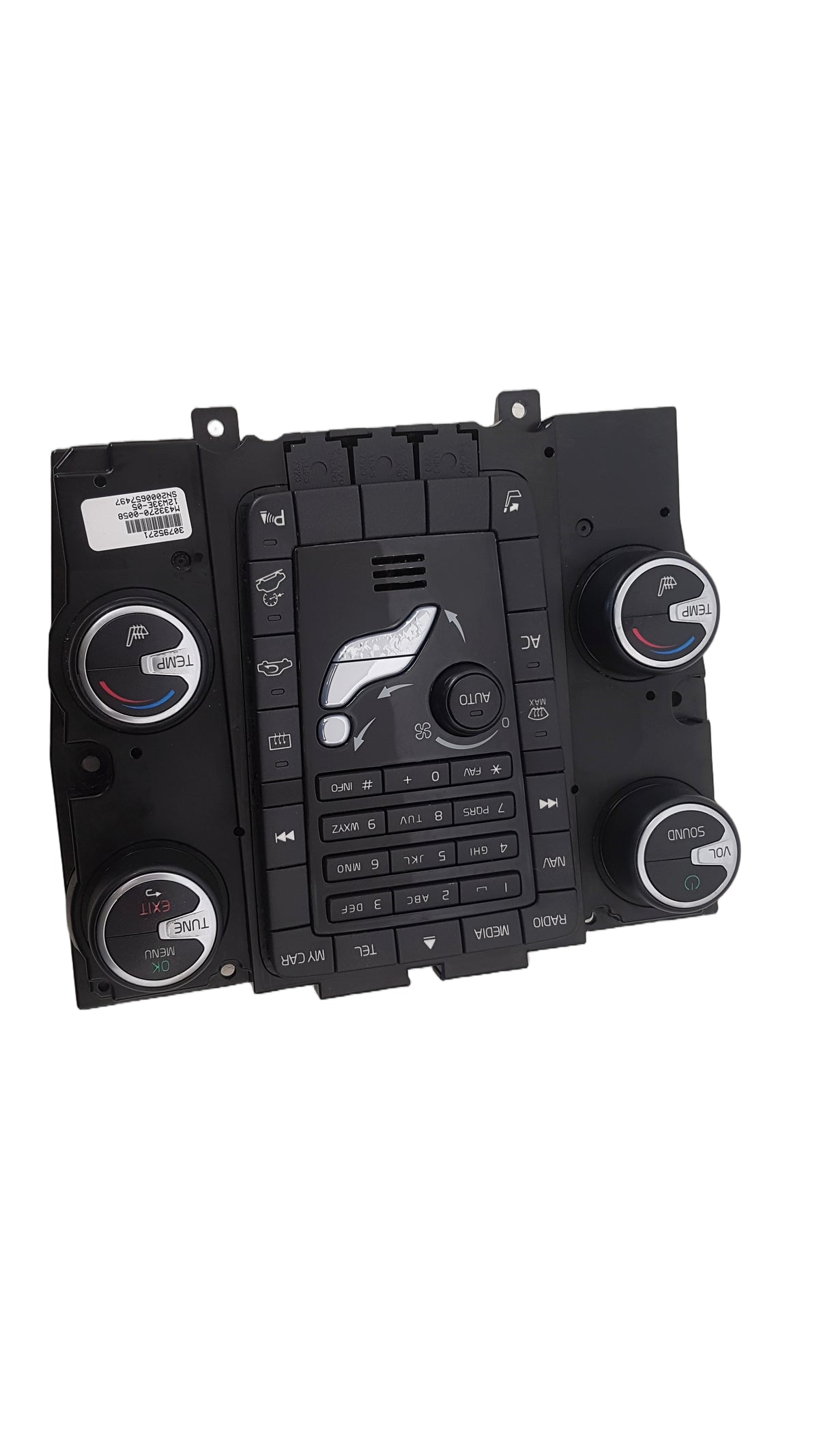 30795271 Volvo V40 Digital Heater Radio Control Panel 2009-2017 Genuine 1969cc Diesel
