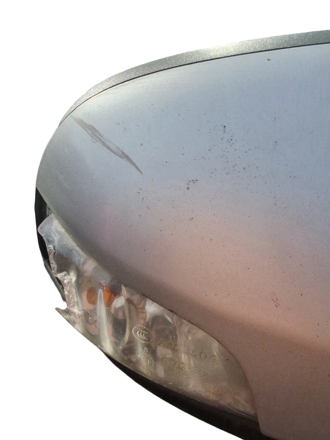 2010 Volvo V70 III T6 Right Driver Door Mirror Silver 2008-2015