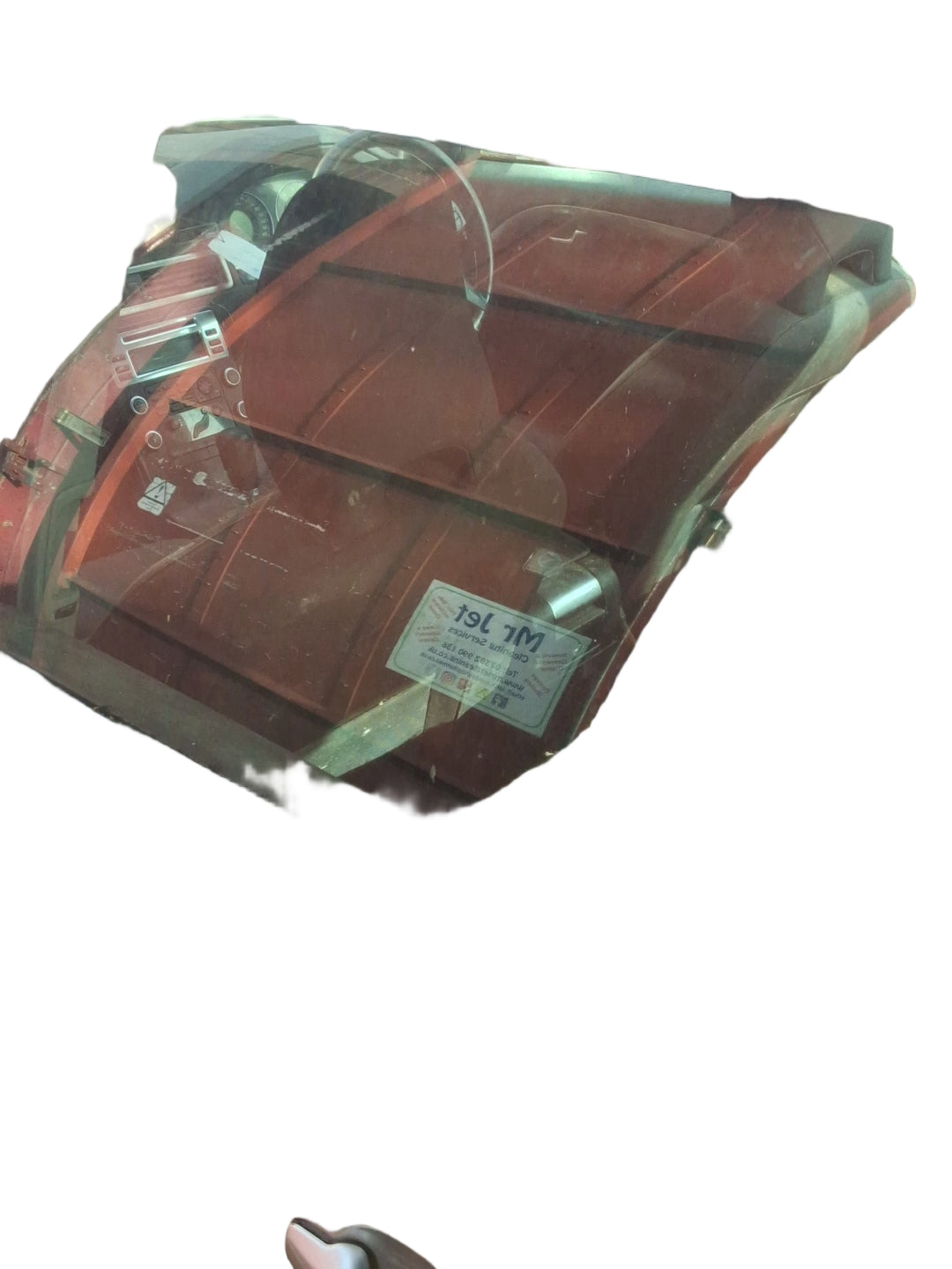 2008-2015 Volvo V70 III T6 Left Rear Door Window Glass Silver