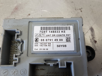2008-2011 Volvo V70 S80 Passenger Front Door Control Module 7G9T-14B533