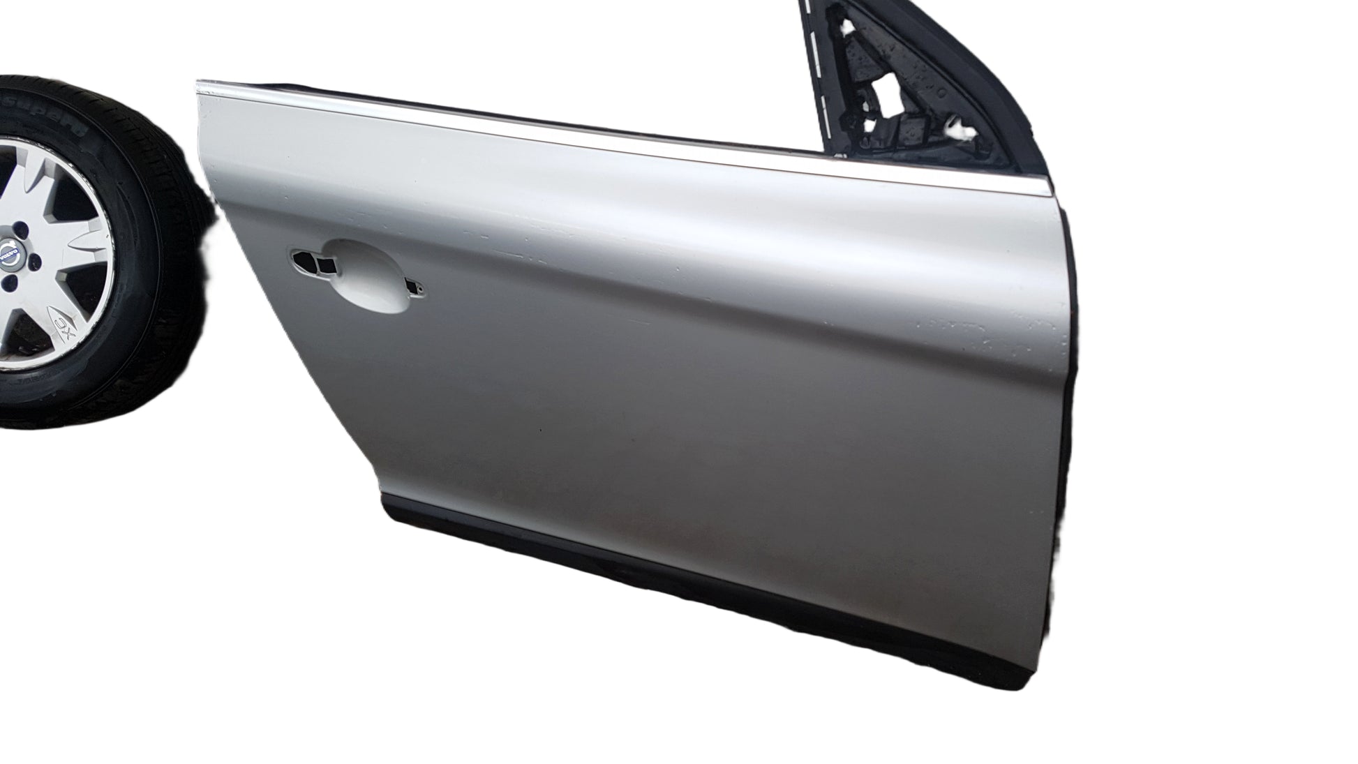 2008-2017 Volvo XC60 D5 Right Front Driver Door Silver 1213077