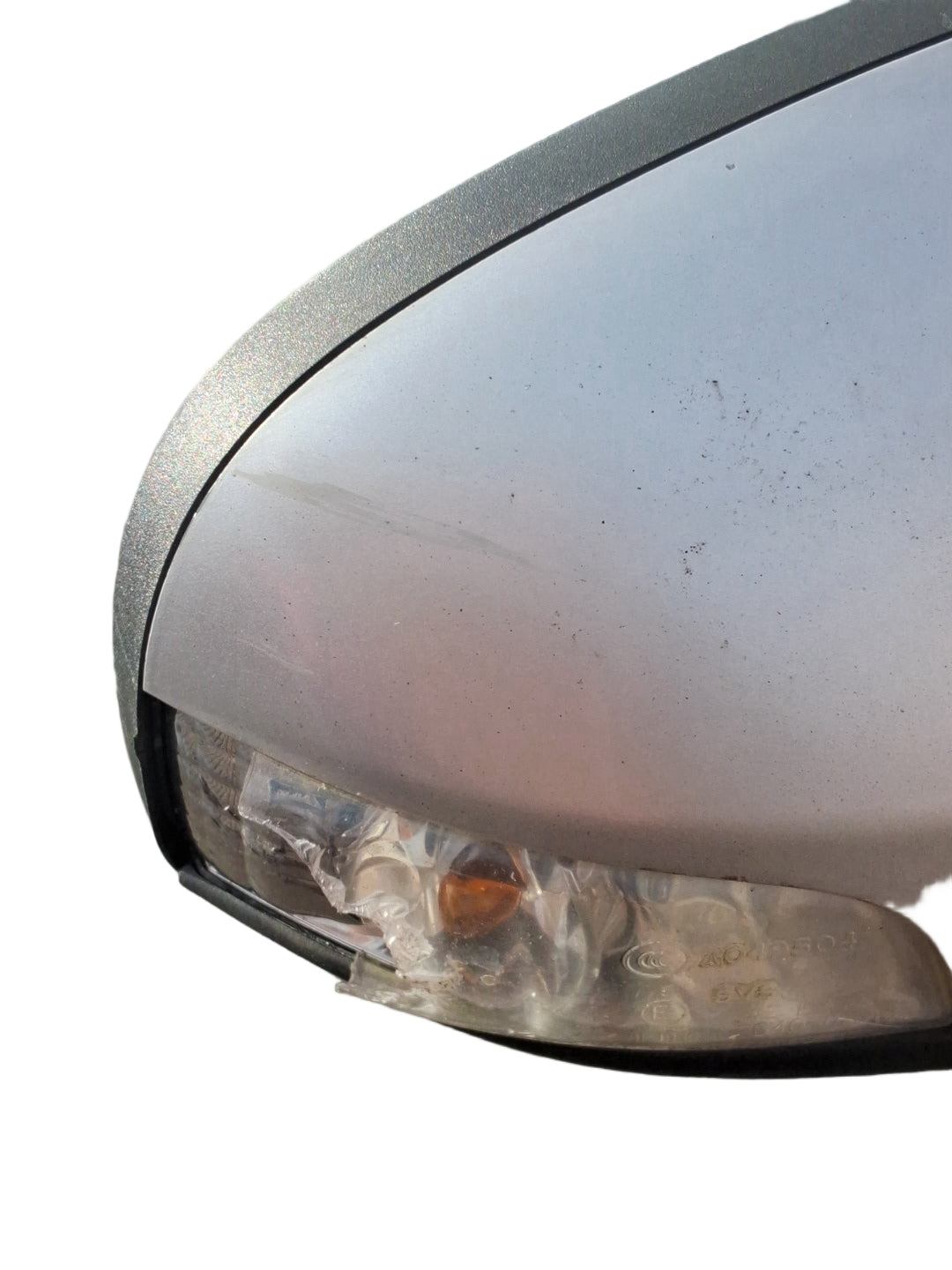 2010 Volvo V70 III T6 Right Driver Door Mirror Silver 2008-2015
