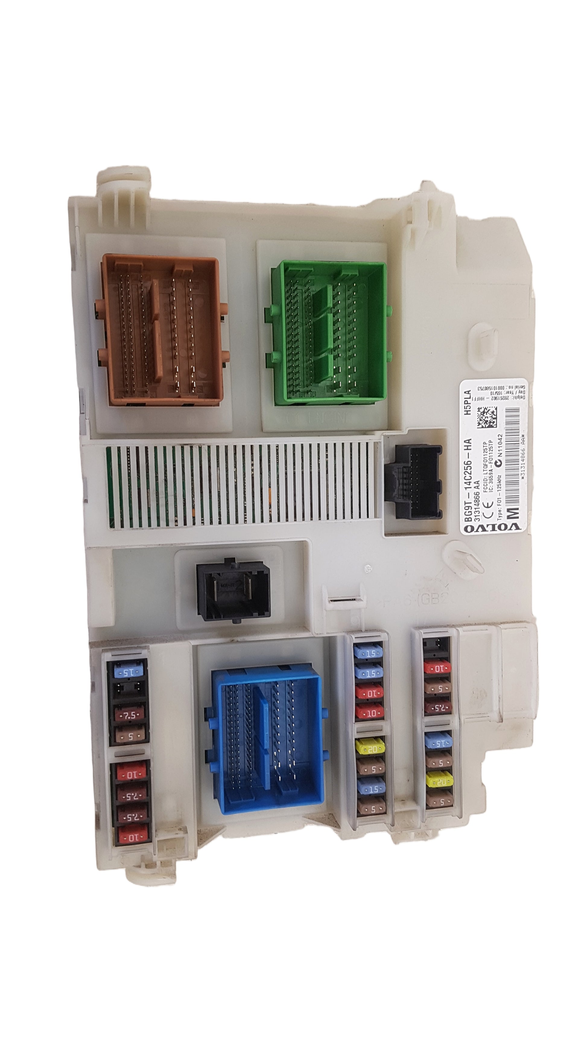 2008-2015 Volvo V70 T6 Central Electronic Module 31314866