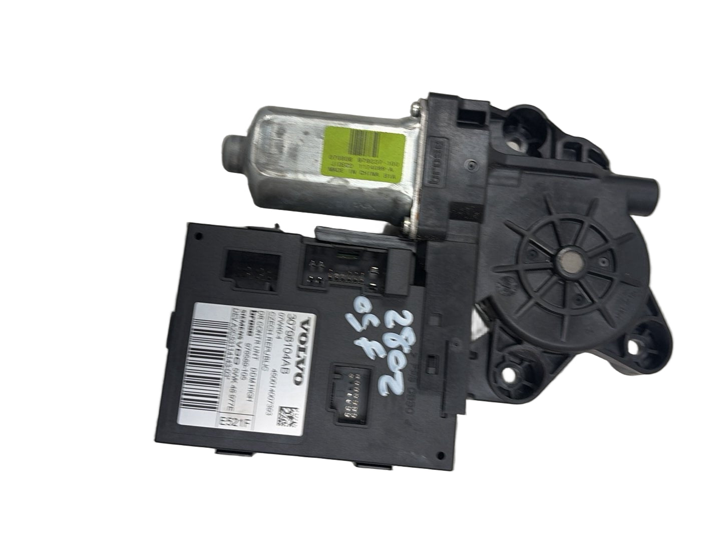 2007-2012 Volvo C30 Right Front Window Regulator Motor 30798104