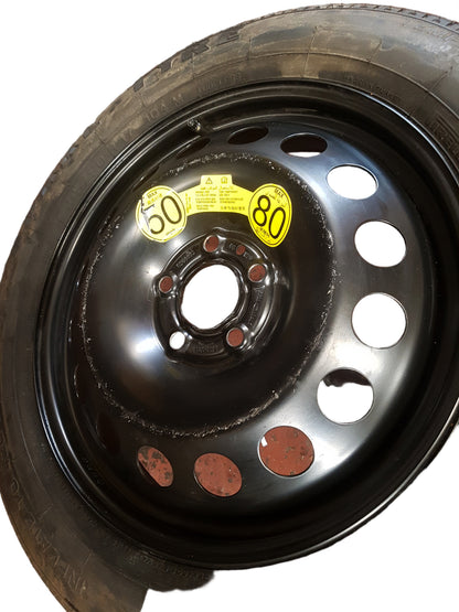 Volvo XC70 S60 V70 S80 17" Steel Space Saver Spare Wheel 9209872 2000–2009
