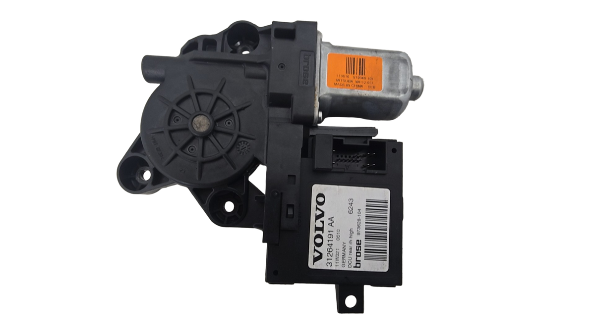 31264191AA Volvo S40 V50 Rear Right Driver Side Window Motor 2004–2010 1560cc Diesel