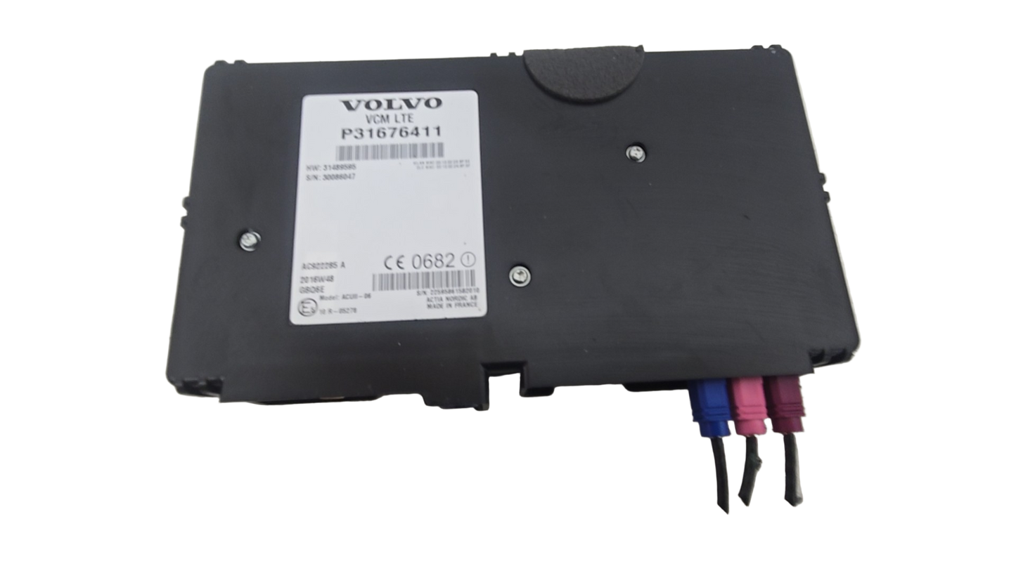 2015-2030 Volvo XC90 Bluetooth ECU Control Unit Module 31676411 — Genuine, 1969cc Diesel Automatic