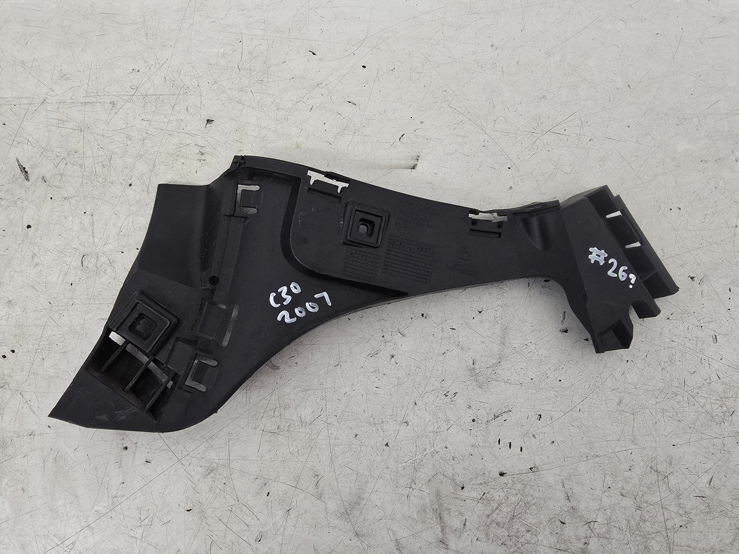 2006-2013 Volvo C30 Offside Rear Bumper Mounting Bracket 30655938