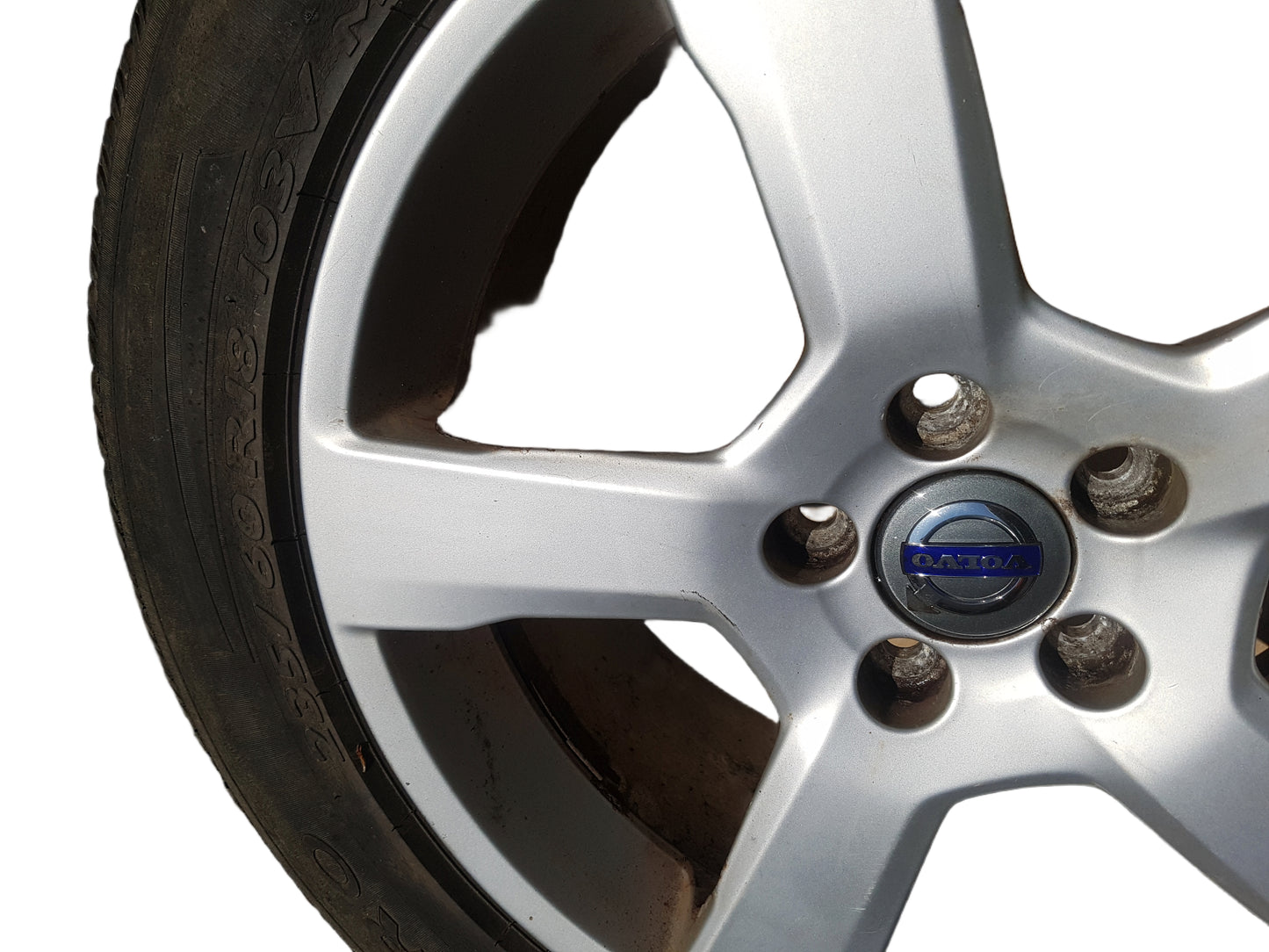 2008-2013 Volvo XC60 D5 Alloy Wheel Silver 31255447