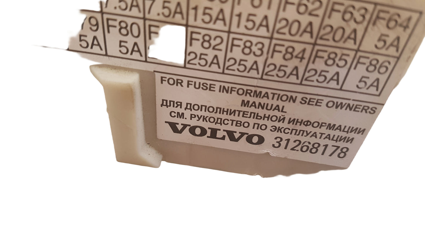 2006-2012 Volvo C30 S40 Central Electronic Module CEM 31327215