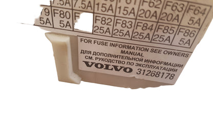 2006-2012 Volvo C30 S40 Central Electronic Module CEM 31327215