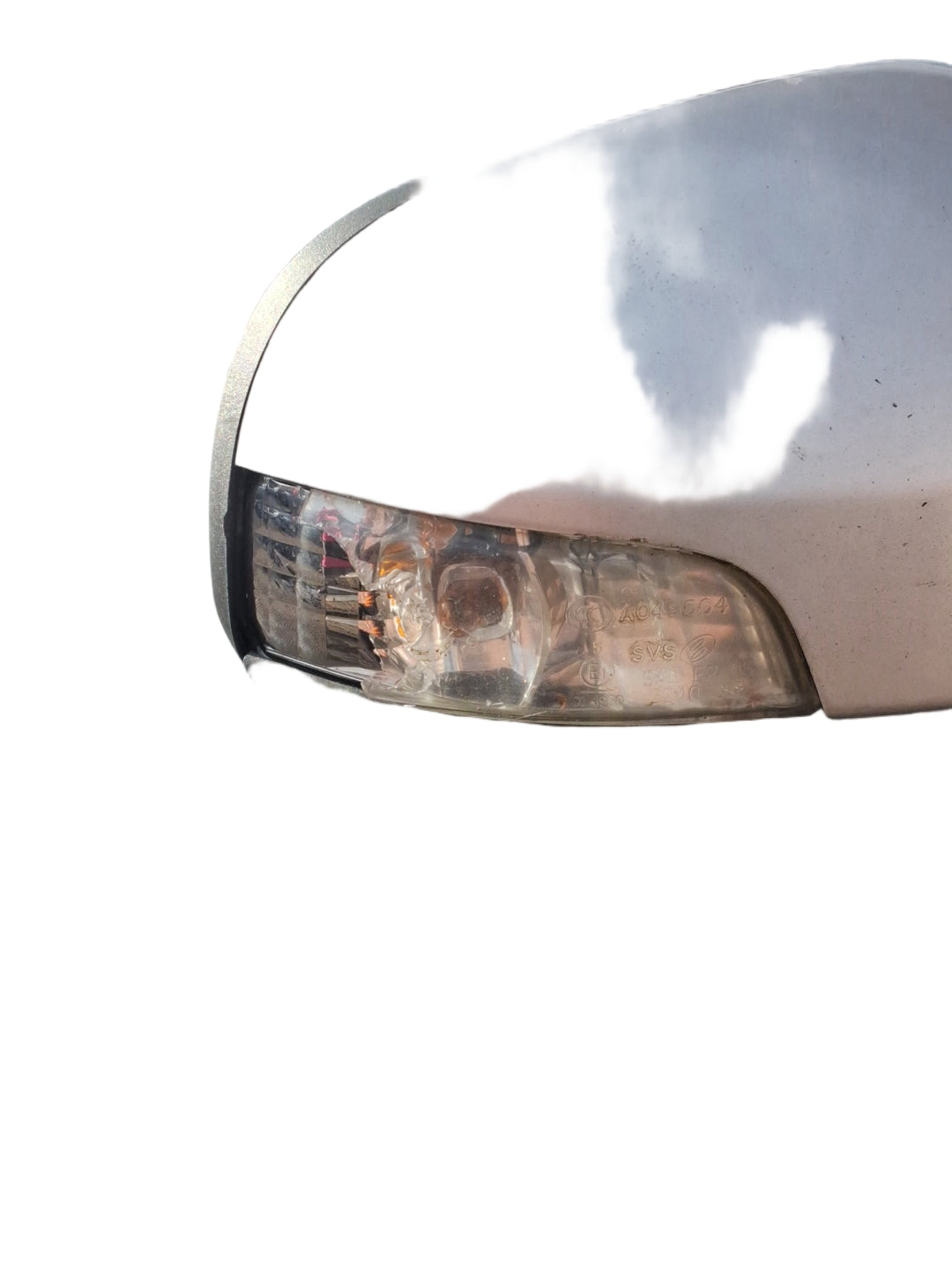 2010 Volvo V70 III T6 Right Driver Door Mirror Silver 2008-2015