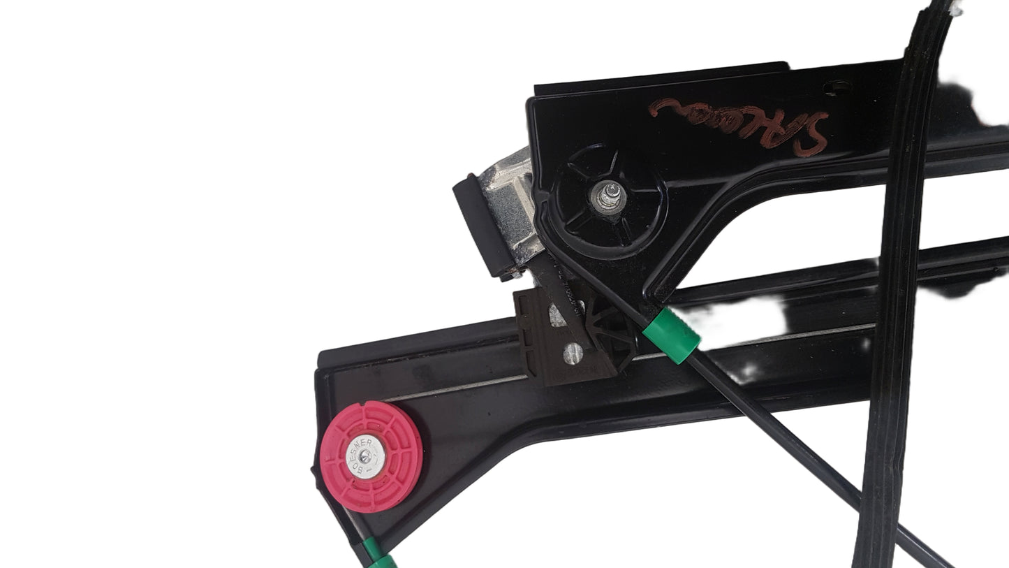 2010 Saab 9-3 Left Front Window Regulator 17601384