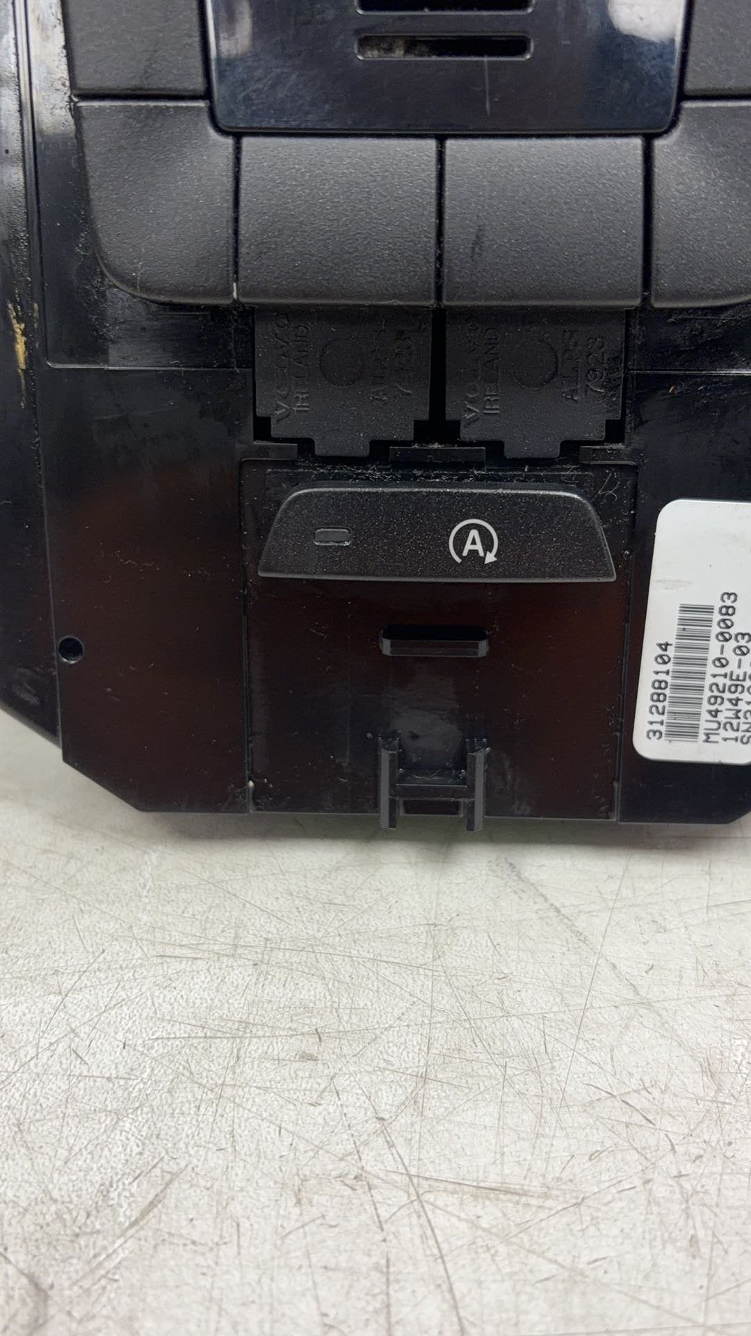 Volvo V40 Heater Control Panel 31288104 — photo 4