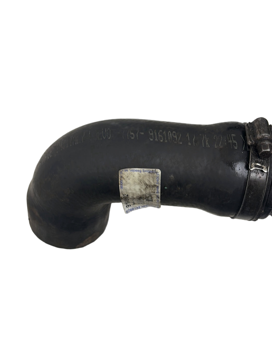 2006-2013 Volvo C70 II D4 Turbo Intercooler Pipe 9155882