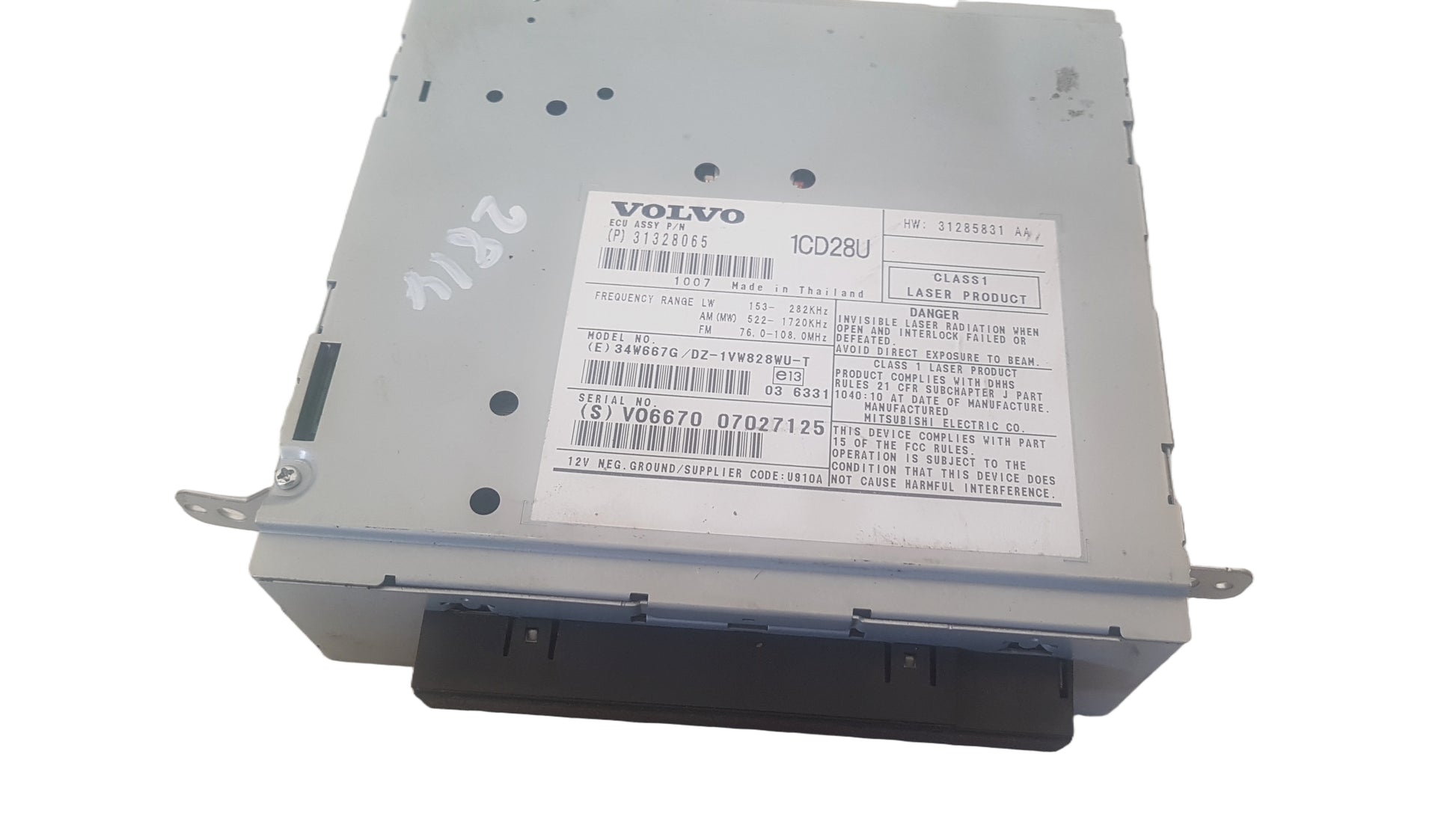 2006-2014 Volvo XC90 D5 CD Player 31328065
