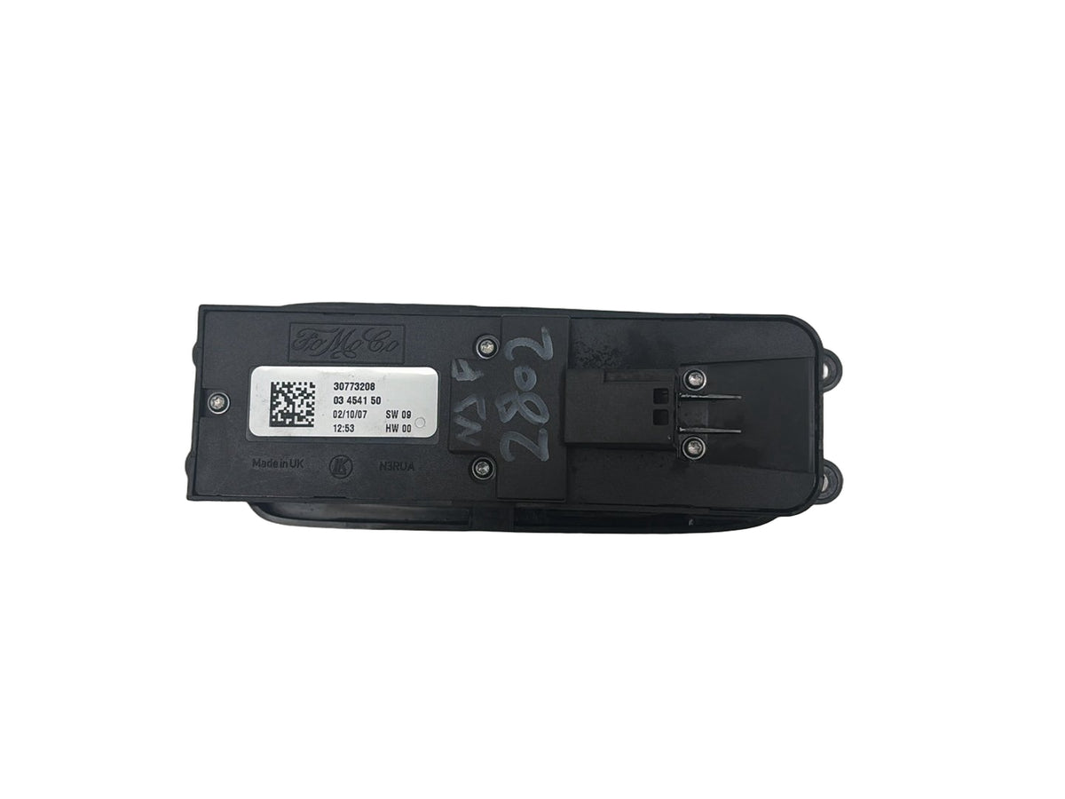 30773208 Volvo C30 Front Window Switch 2006-2009 Silver Genuine